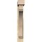 Ekena Millwork Legacy Block Rough Sawn Bracket w/ Offset Brace, Douglas Fir, 6"W x 28"D x 40"H BKT0604X28X40LEC05RDF - alternate 4